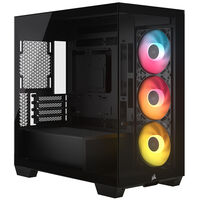 Caixa Micro-ATX Corsair 2800X RS-R ARGB Preta Vidro Temperado