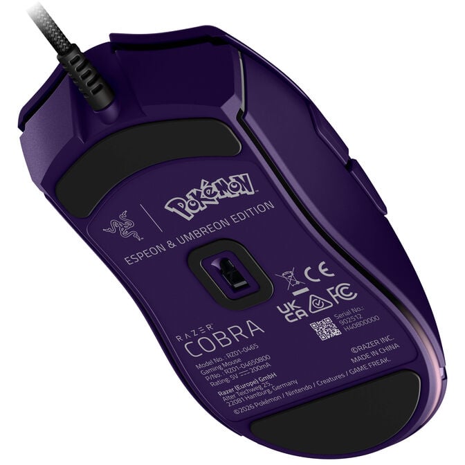 Rato Razer Cobra Pok&eacute;mon Espeon/Umbreon Ed. 8500DPI Preto image number 3