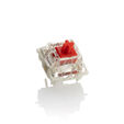 Pack 110 Switches Ducky Gateron G Pro Red, Mec&acirc;nicos, 3-Pin, Linear, MX-Stem, 45g image number null