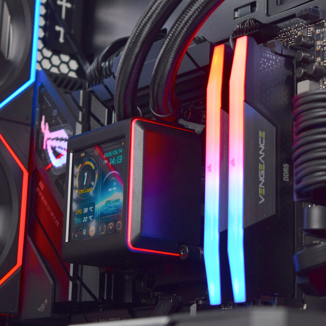 Computador King Mod Gamer-PC Lian Li Ryzen 7 9850X3D 64GB DDR5 2TB RTX 5090 image number 4