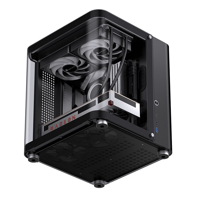 Caixa Micro-ATX Jonsbo TK-1 2.0 Vidro Temperado Preto