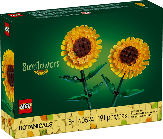 LEGO Botanicals: Girass&oacute;is, 191 Pe&ccedil;as (40524) image number 0