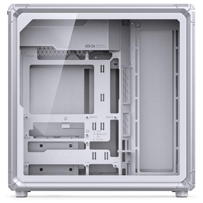 Caixa ATX Jonsbo X400 Vidro Temperado Curvo Branco image number 9