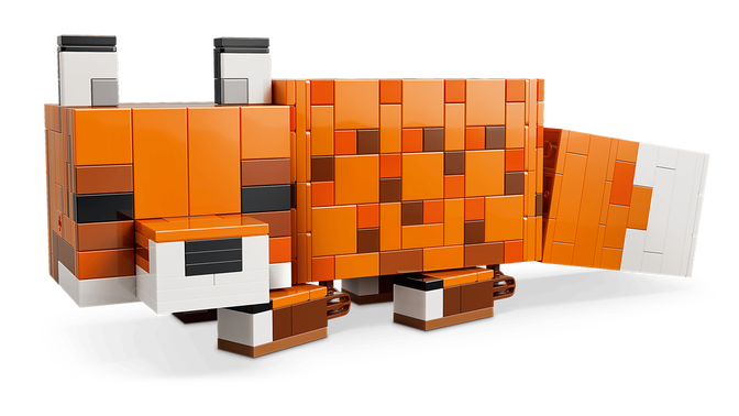 LEGO Minecraft: A Raposa, 497 Pe&ccedil;as (21588) image number 3