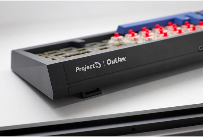 Kit Teclado DIY Ducky Outlaw 65 Preto (PT) image number 7