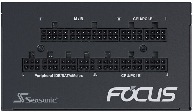 Fonte Modular Seasonic Focus GX-750W V4 80+ Gold ATX 3.1 image number 3