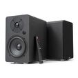 Colunas Hi-Fi Vulkkano A5 ARC MKII 50W Bluetooth HDMI ARC Pretas image number null