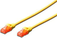 Cabo de Rede Ewent IM1023 Patch Cable CAT 6 UTP 3m Amarelo