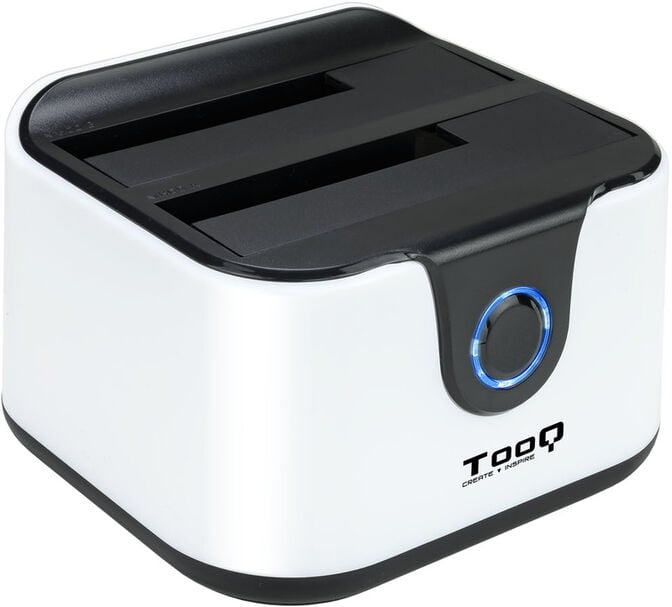 Dock Tooq para 2x SATA 2.5/3.5 OTB USB 3.0 Branco image number 0