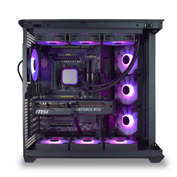 Computador King Mod Gamer-PC Ryzen 7 7800X3D 32GB DDR5 2TB RTX 5070 Ti WiFi W11 image number 2