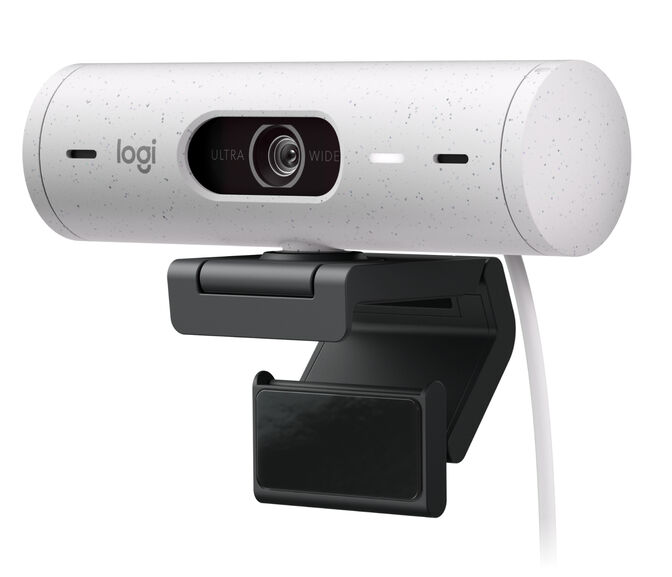 Webcam Logitech Brio 500 Full HD 1080p USB-C Branco image number 1