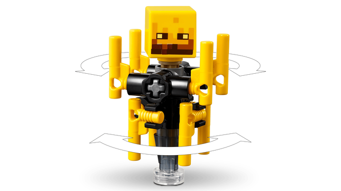 LEGO Minecraft: A Batalha da Lava do Nether, 99 Pe&ccedil;as (21266) image number 3