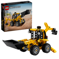 LEGO Technic: Retroescavadora, 104 Pe&ccedil;as (42197)