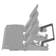 Suporte Traseiro Pedais MOZA Racing SR-P2 image number null