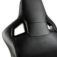 Cadeira noblechairs EPIC Real Leather - Preto image number null