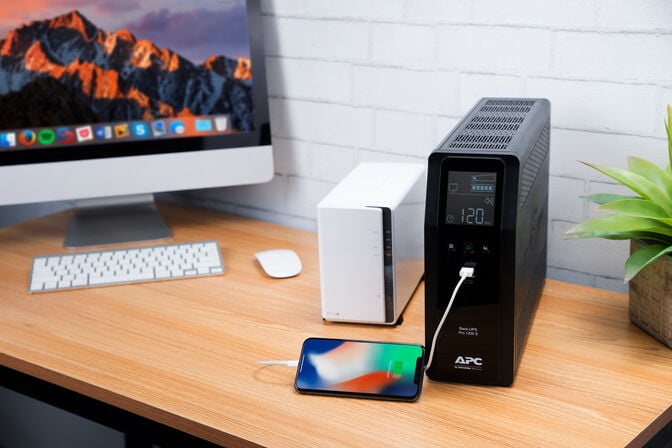 UPS APC Back-UPS Pro BR 1200VA Sinewave 8 Tomadas AVR LCD image number 6