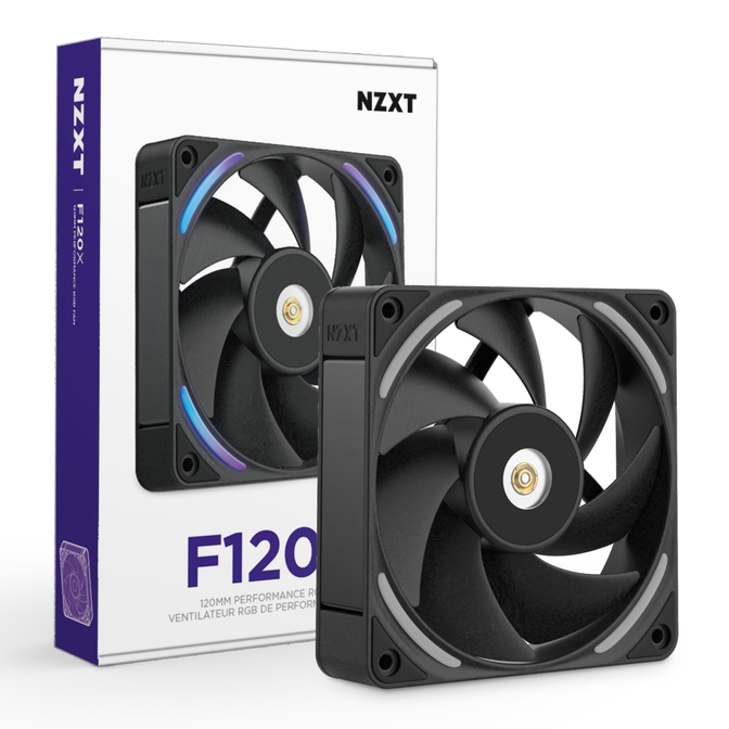 Ventoinha NZXT F120x Perfomance RGB 120mm - Single Pack Pretas image number 17