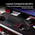 Teclado HyperX Origins 2 65 RGB Gaming PT Linear Switches image number null