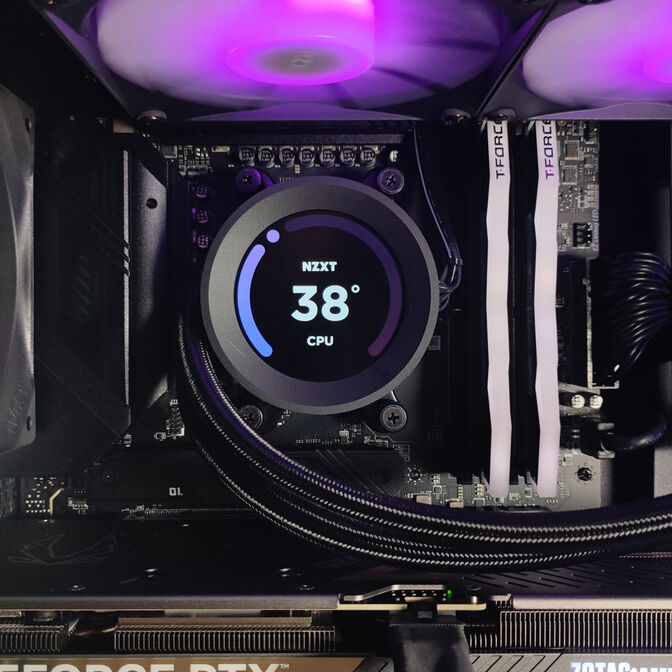 Computador King Mod Gamer-PC NZXT Ryzen 5 9600X 32GB DDR5 1TB RTX 5070 WiFi W11 image number 6