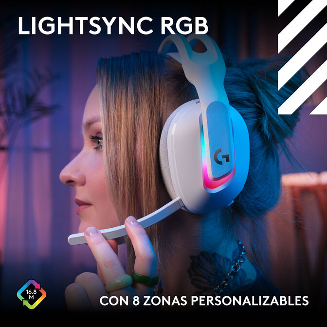 Headset Logitech Astro A20 X Lightspeed Wireless/Bluetooth Branco image number 4