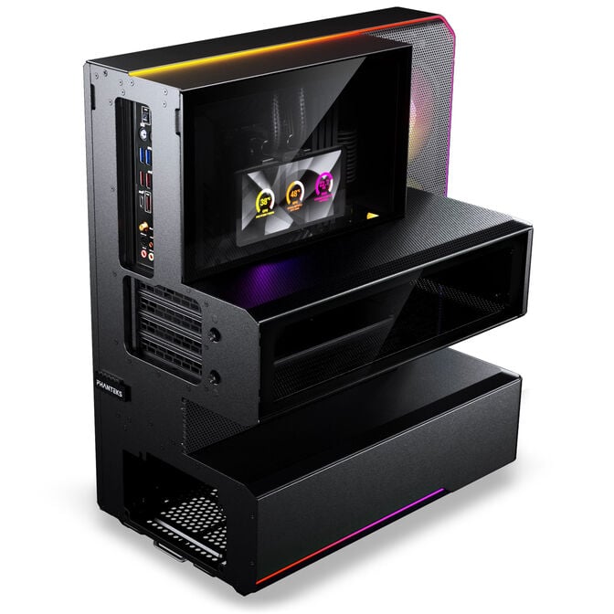 Caixa ATX Phanteks EX5 MAX DRGB Preta (Inclui AIO 360mm e Monitor LCD 6") image number 4
