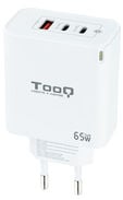Carregador GaN Tooq 2xUSB-C/PD 65W + USB-A/QC 65W image number null