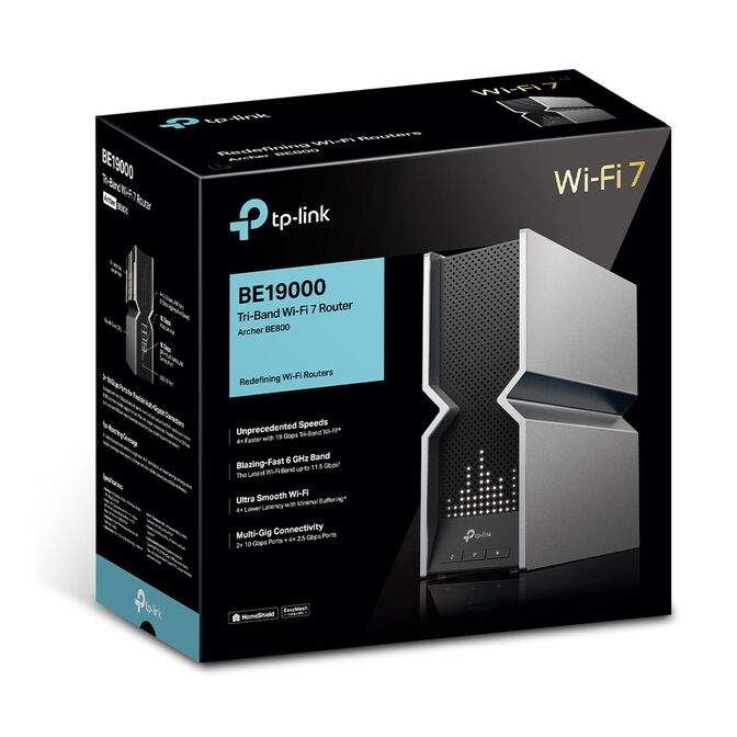 Router TP-Link Archer BE800 Wi-Fi 7 Tri-Band Multi-Gigabit Wireless - ARCHERBE800 image number 11