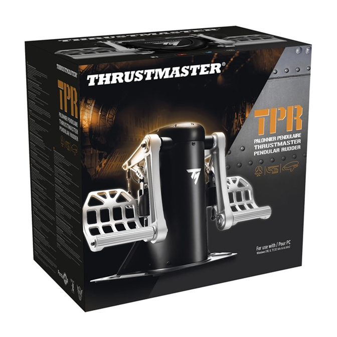 Pedais Thrustmaster TPR Pendular Rudder Add-On PC image number 3