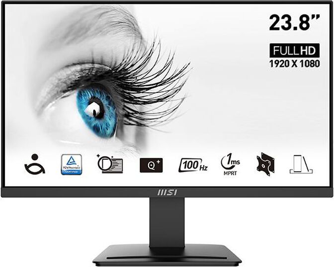 Monitor MSI 23.8" PRO MP2412 VA FHD 100Hz FreeSync (Adaptive Sync) image number 0