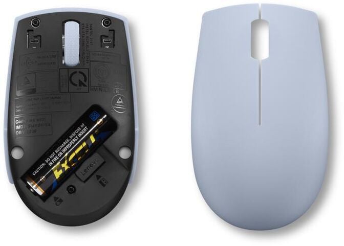 Rato Lenovo 300 Compact Wireless Frost Blue image number 4