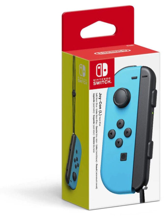 Comando Nintendo Joy-Con Esquerdo Azul N&eacute;on image number 1