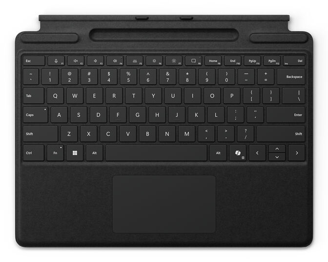 Microsoft Surface Pro Signature Keyboard Preto (IT Copilot Key) &ndash; 8XB-00148 image number 0