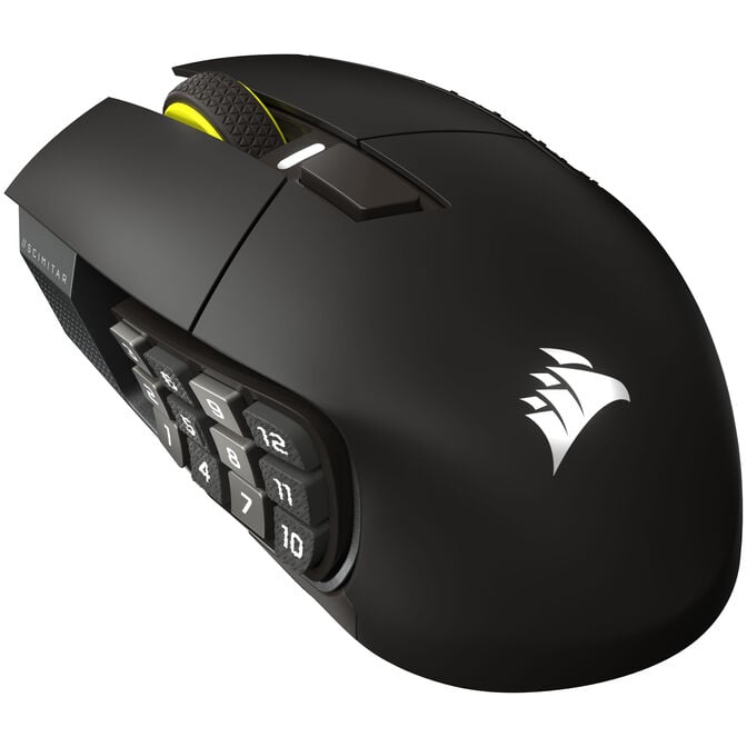 Rato Corsair Scimitar Elite Gaming Wireless SE MMO 33000DPI Gun Metal image number 0