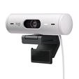 Webcam Logitech Brio 500 Full HD 1080p USB-C Branco image number null