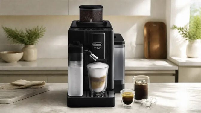 M&aacute;quina de Caf&eacute; Autom&aacute;tica DeLonghi Rivelia Start EXAM420.55.BXL 1450W 15 Bar Preta image number 6