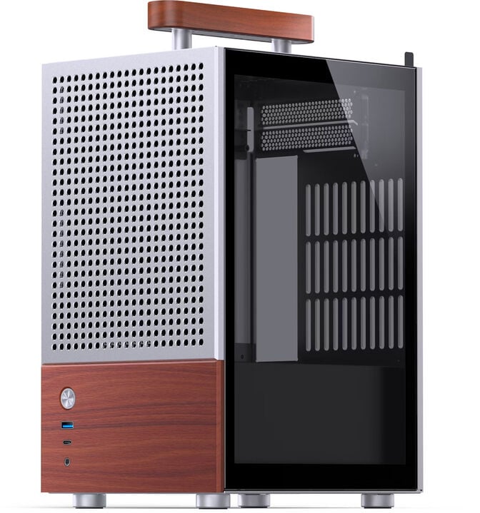 Caixa Mini-ITX Jonsbo T6 Cinzenta image number 1