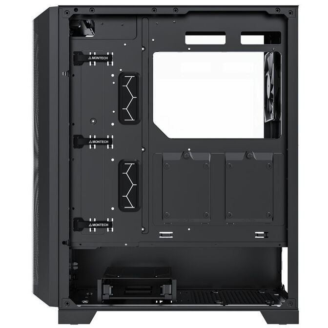 Caixa ATX Montech SKY ONE Lite Vidro Temperado Preto image number 3