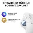 Rato Logitech Ergo M575s Trackball Branco image number null