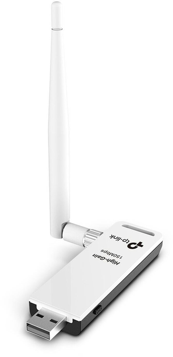 Adaptador USB TP-Link TL-WN722N Wi-Fi N150 High Gain USB 2.0 image number 1