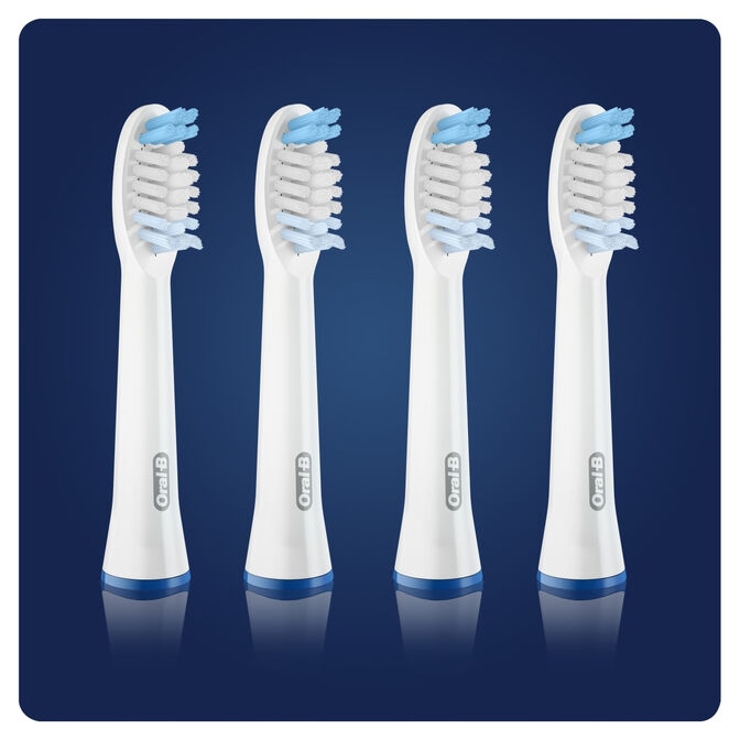 Recargas para Escova de Dentes El&eacute;trica Oral-B Pulsonic Clean Pack 4 Unidades image number 1