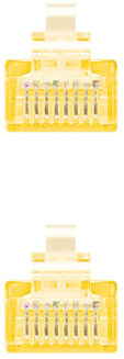 Cabo de Rede Nanocable RJ45 UTP CAT.5E AWG24 3 M Amarelo image number null