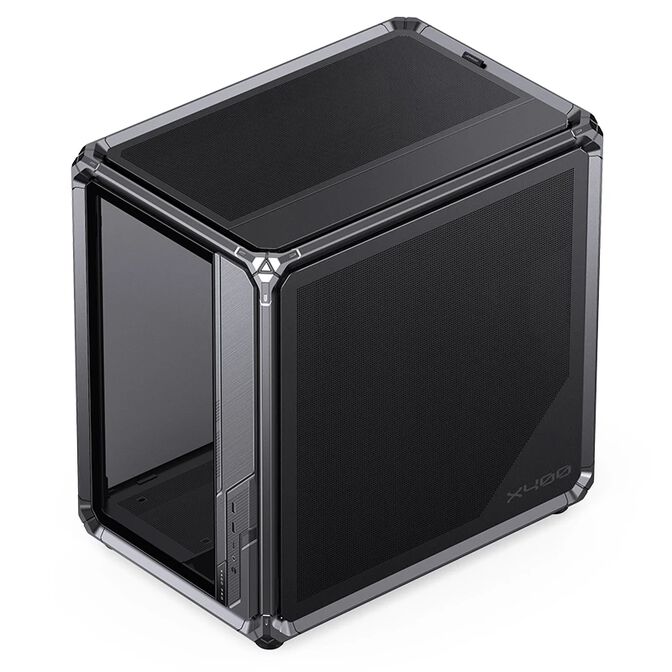 Caixa ATX Jonsbo X400 PRO Vidro Temperado Curvo Cinzento image number 4