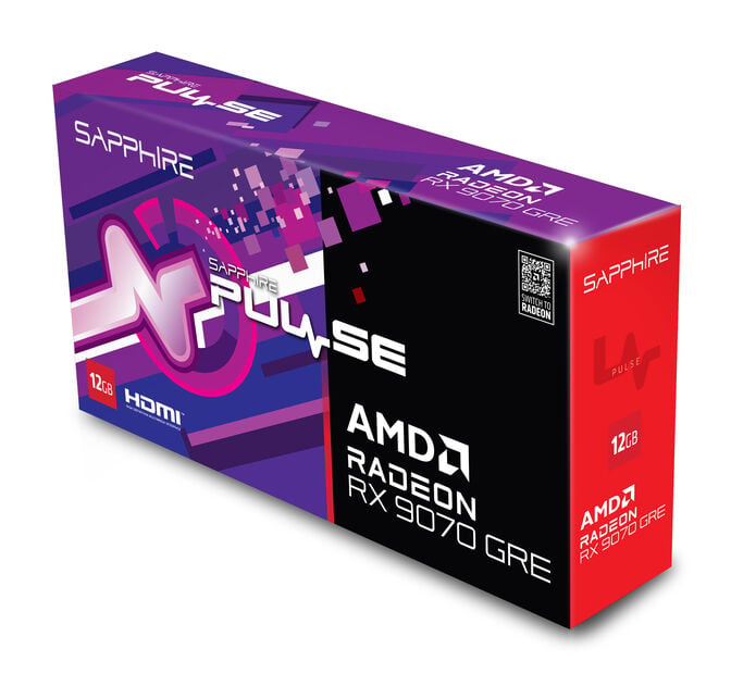 Gr&aacute;fica Sapphire Radeon RX 9070 GRE Pulse OC 12GB GDDR6 image number 6