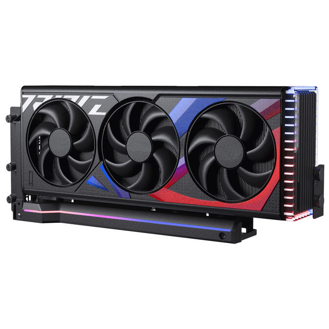 GPU Bracket Vertical Phanteks+Cabo PCI-E 5.0 x16 Fita Riser 22cm Preto image number 1