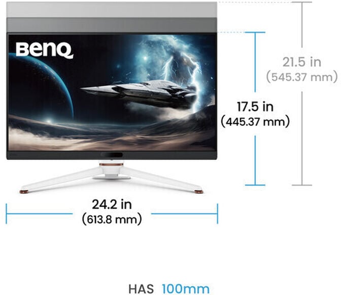 Monitor BenQ MOBIUZ 27" EX271Q IPS QHD 180Hz 1ms FreeSync Display HDR400 Game Console Compatibility image number 5