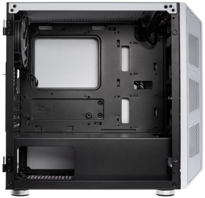 Caixa Micro-ATX Kolink Citadel Mesh RGB Vidro Temperado Branco image number 2