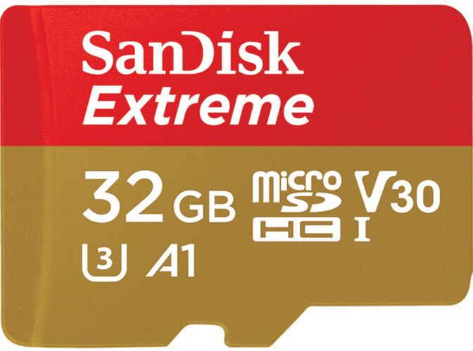 Cart&atilde;o SanDisk Extreme MicroSDHC C10 A1 UHS-I 32GB image number 0