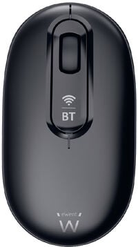 Rato &Oacute;ptico Ewent EW3241 Dual-Connect Wireless/Bluetooth 1200DPI Preto