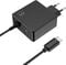Carregador de Port&aacute;til Ewent USB-C + 1-Porta USB-A PD 65W Preto