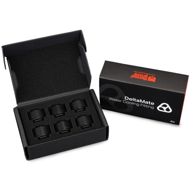 Thermal Grizzly DeltaMate Fitting - ST16 Preto (Pack 6) image number 3